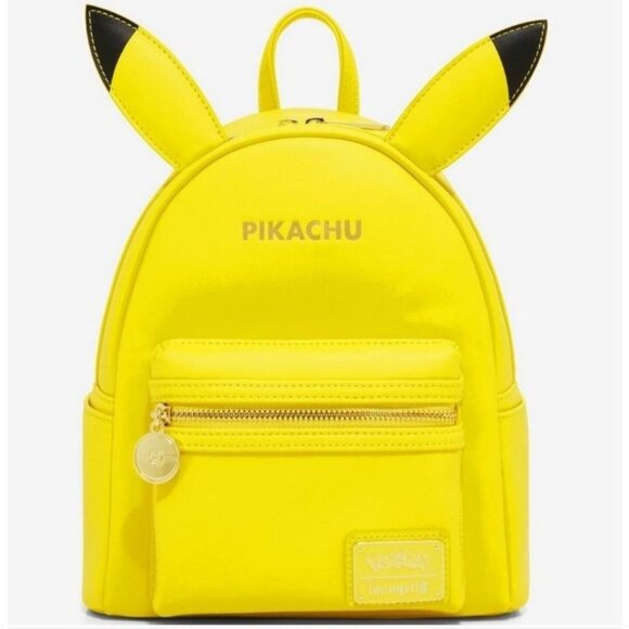 Loungefly Pokémon Pikachu Minimalist Figural Mini Backpack - BoxLunch Exclusive - Picture 1 of 8